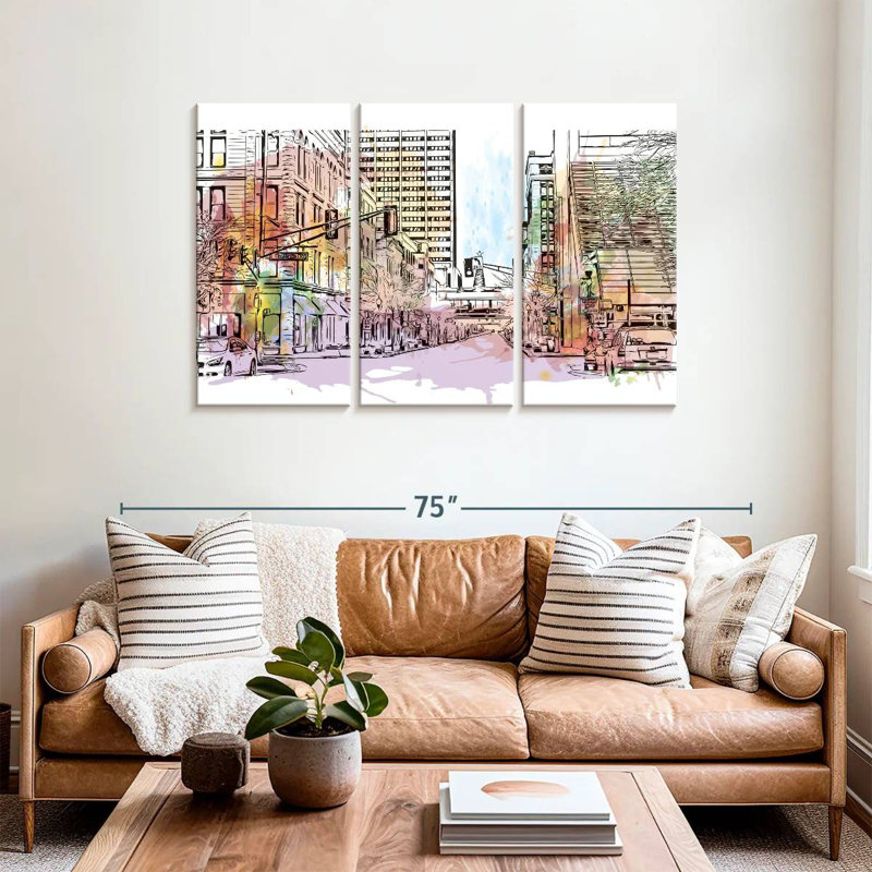 Sireci Fort Wayne Sireci Street, 36" H x 57" W