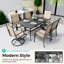 Urbai 6 - Person Patio Dining Set with Rectangular Table-844163264