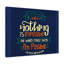 Nothing Is Impossible 1 Piece Wrapped Canvas Wall Art-543612412