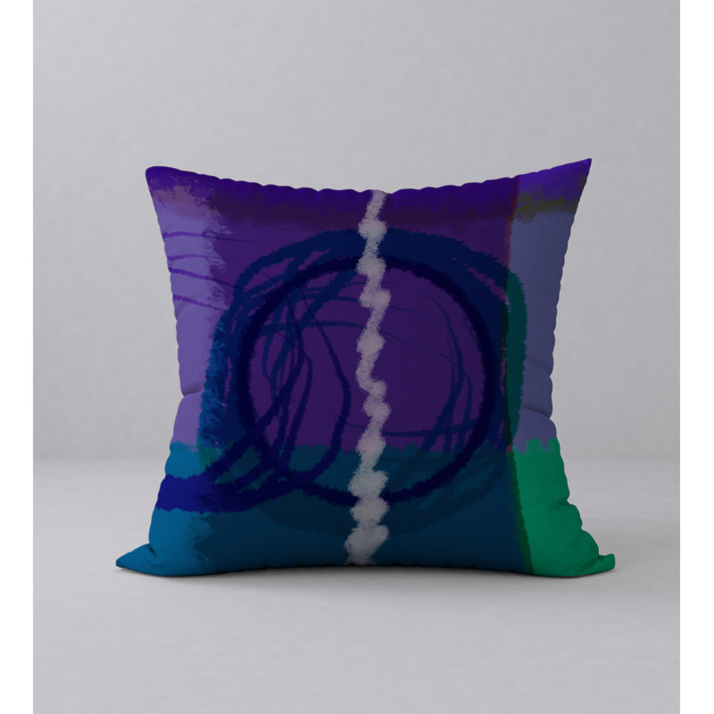  Housse et insert de coussin carré Energy Fun, H 24 po x l 24 po