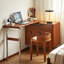 Coiffeuse modulaire en bois d'hévéa de style milieu du siècle (100 cm) – Commode indépendante séparable, tiroirs à compartiments multiples, pieds réglables en acier inoxydable, glissières silencieuses, meuble de rangement et coiffeuse multifonctionnel pour chambre à coucher