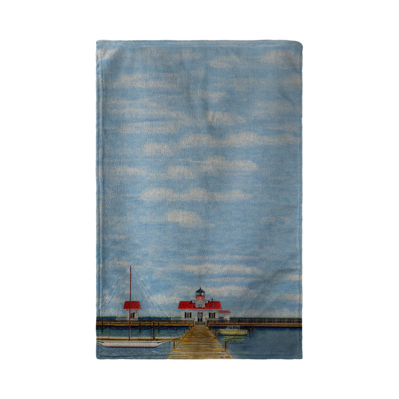 Serviette de thé à phares manteo