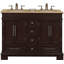 Ensemble de meuble-lavabo double 48 po Marts