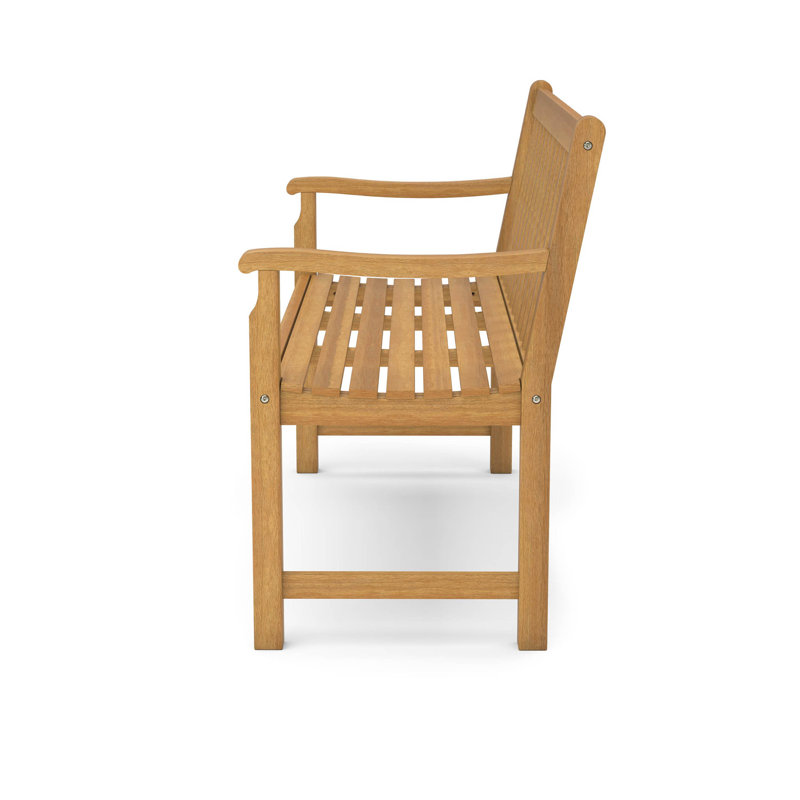 Lovill Outdoor Bench, 83cm H x 120cm W x 55cm D