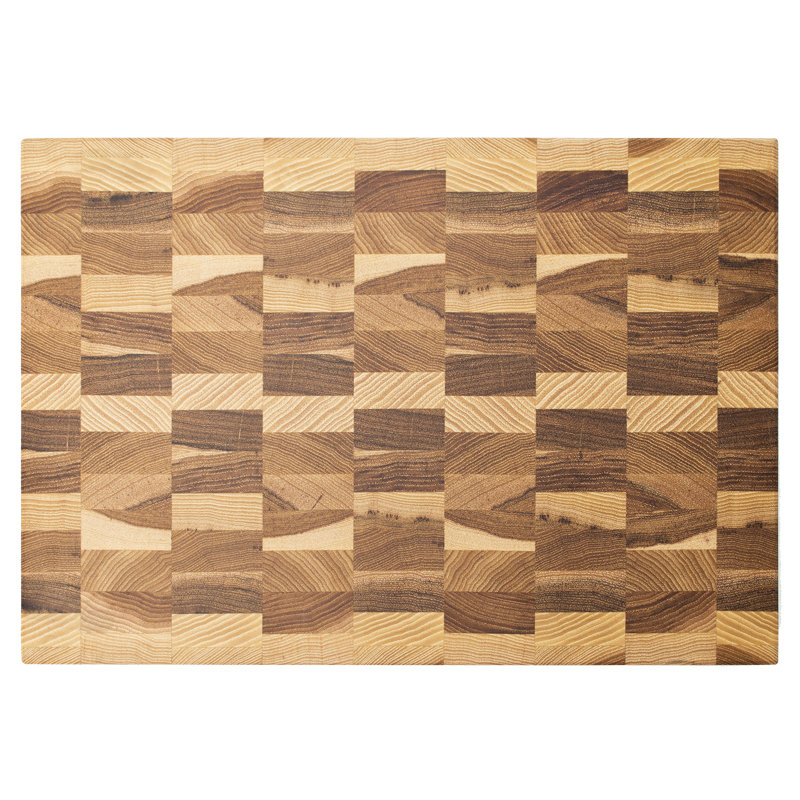 Hickory Wood Cutting Board, 16" W x 23" L