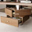 Bureau en bois massif à usage de bureau de haute qualité-969113333