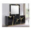 Ensemble de commode et miroir 6 tiroirs Milan-529752557