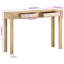 Nettey Console Table Solid Bleached Wood Mango