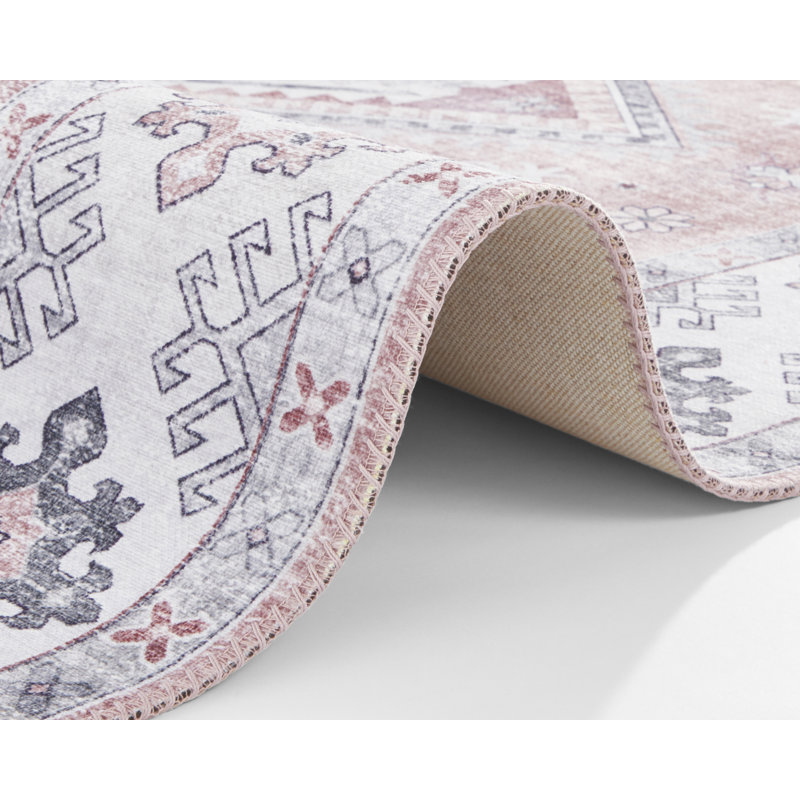 Gratia Tufted Antique Pink Rug, Runner 80 x 200cm