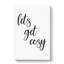 Lets Get Cosy - Wrapped Canvas-61882084