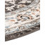 Tapis floral gris / bleu sarcelle / orange Arends-678299802