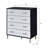 ACME Myles Chest, Black, Silver & Gold Finish-71602965