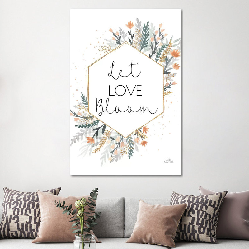 Spring Blooms VI by Laura Marshall - Gallery-Wrapped Canvas Giclée on Canvas, 66.04 cm H x 45.72 cm W, Wrapped Canvas