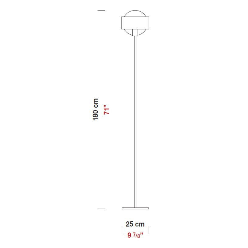 Ring 70.8661" Floor Lamp