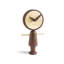 Nena Solid Wood Clock-124883542