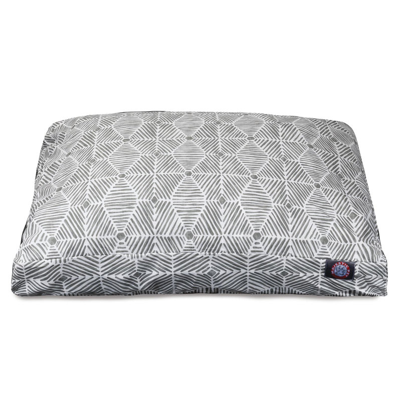 Coussin orthopédique Charlie, Petit (l 20 po x P 27 po x H 4 po) ;, gris