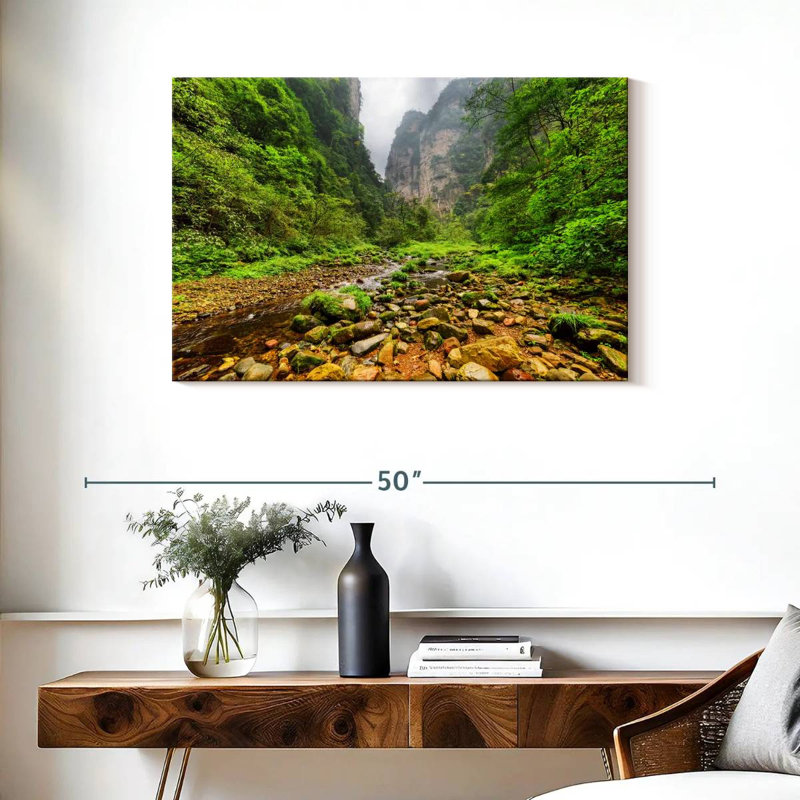 Alvord Zhangjiajie Forest River, 24" H x 36" W