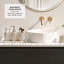 Ensemble d'accessoires de salle de bain 19 pièces avec rideau de douche, doublure, crochets et essentiels pour la salle de bain Clara Clark-131264710