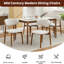 Solid Wood Side Chair in Beige