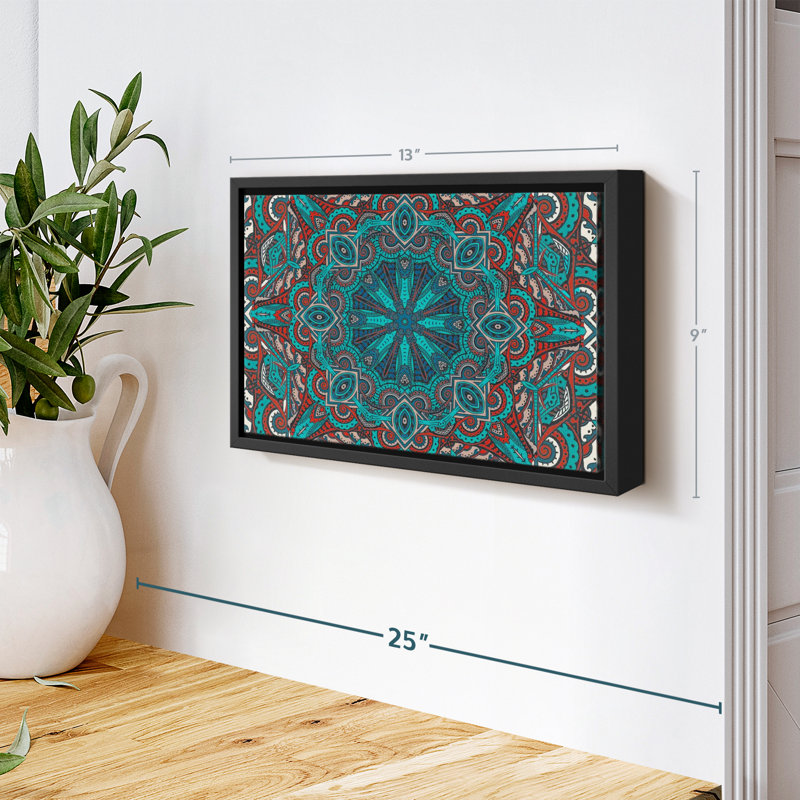 «Moroccan Sea II», reproduction sur toile, H 9 po x l 13 po