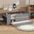 Multifunctional Twin Daybed With Built-In Drawers Headboard Storage And USB Charging Port-1159597589