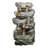 Glines Outdoor Weather Resistant Wall Fountain With Light Fountain with Light