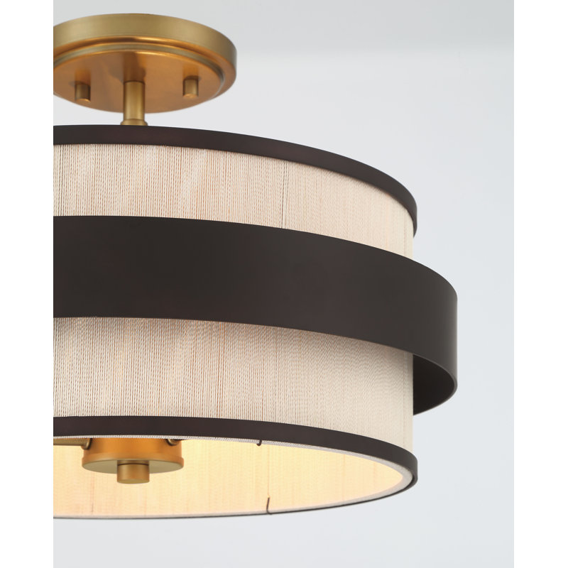 3 lumières semi-encastrées