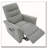 Manual Recliner Chair Rocking and Swivel Recliner Nursery Rocking Recliner Massage Recliner with 8-Point Massage Function and Adjustable Backrest-189019989-189019988