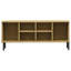 6 Pair Stackable Solid Wood Shoe Rack-1361077856
