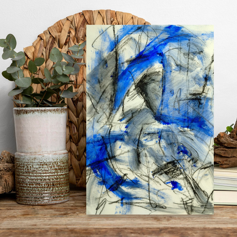 Contemporary Art Abstract Contemporary Wall Art by Michael Cross - Wrapped Canvas Print, 45.72 cm H x 30.48 cm W