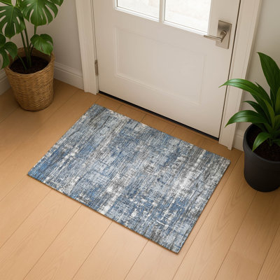 Premium Machine Washable Mouton Geometric Rug
