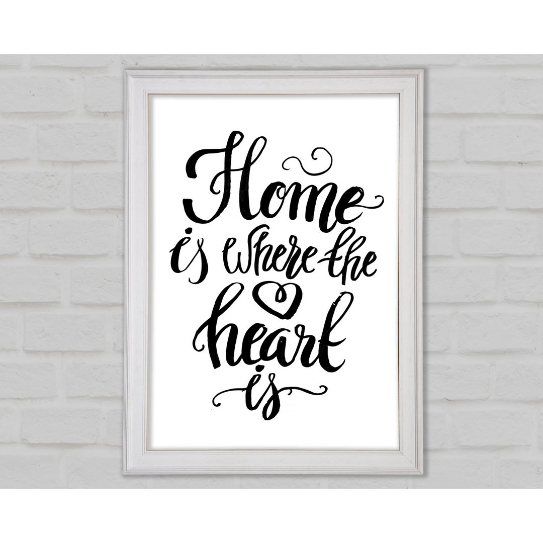 Home Is Where The Heart Is - Drucken