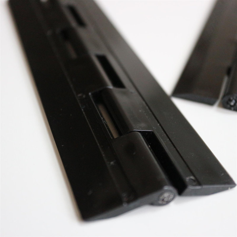 Acrylic Hinge 150mm Black, Continous Acrylic Piano Hinges