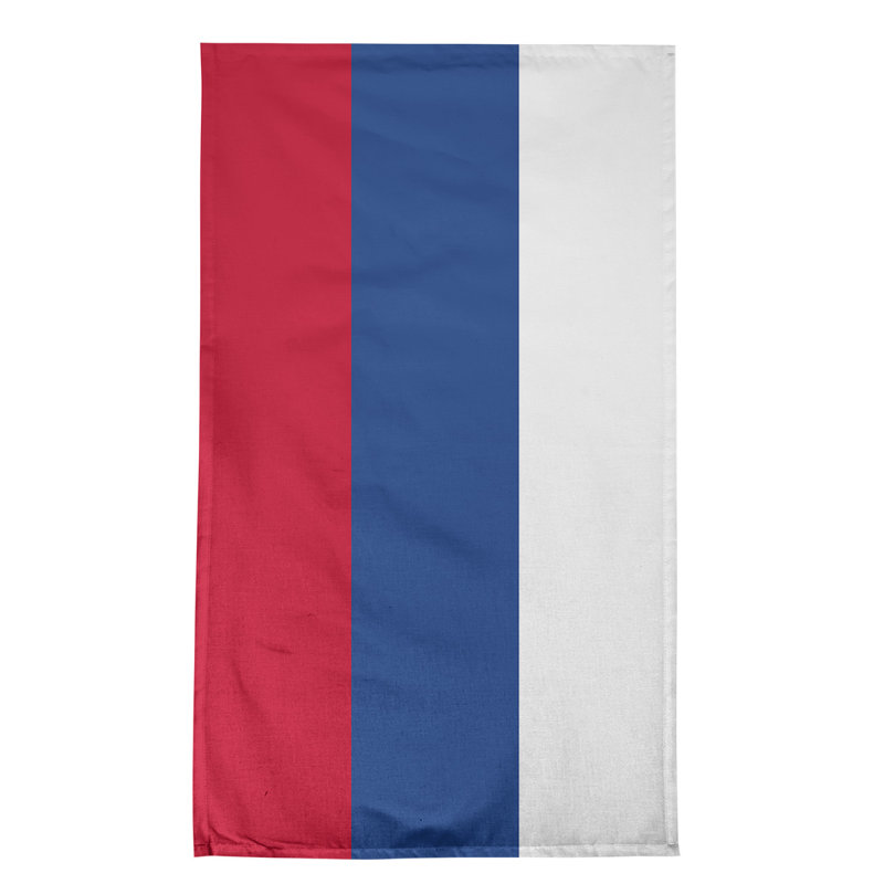 Stripe Tea Towel Kitchen Towel, Red/Blue/White Los Angeles Basketball, Cotton