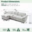 Canapé modulaire en L avec repose-pieds-1655944779