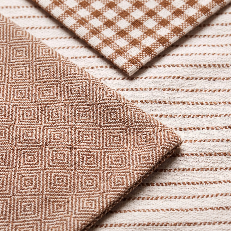 Ensemble de 4 torchons en coton éponge tissé S&CO, 30 x 30 cm, ultra-absorbants et texturés, pour la vaisselle, le nettoyage et le récurage, gris