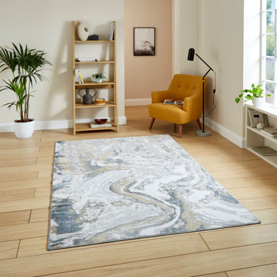 Daiki Machine Woven Area Rug