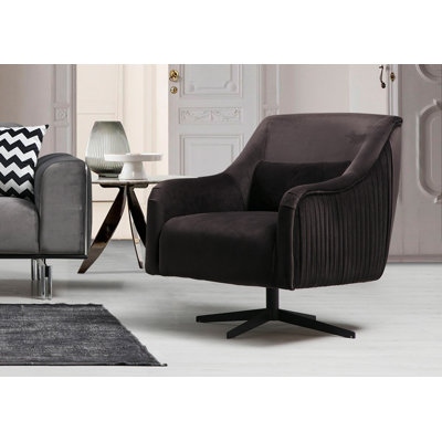 Fauteuil en polyester l 28,35 po Henriques