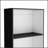 Zachary Matt Gray And White Tiered Storage Shelves Bookcase,  For Modern Decor And Efficient Organization