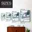 Reproduction encadrée ABSTRACT Series DCCXI - bois massif-996083822-996083823