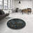 Wool Abstract Indoor Rug-49737897