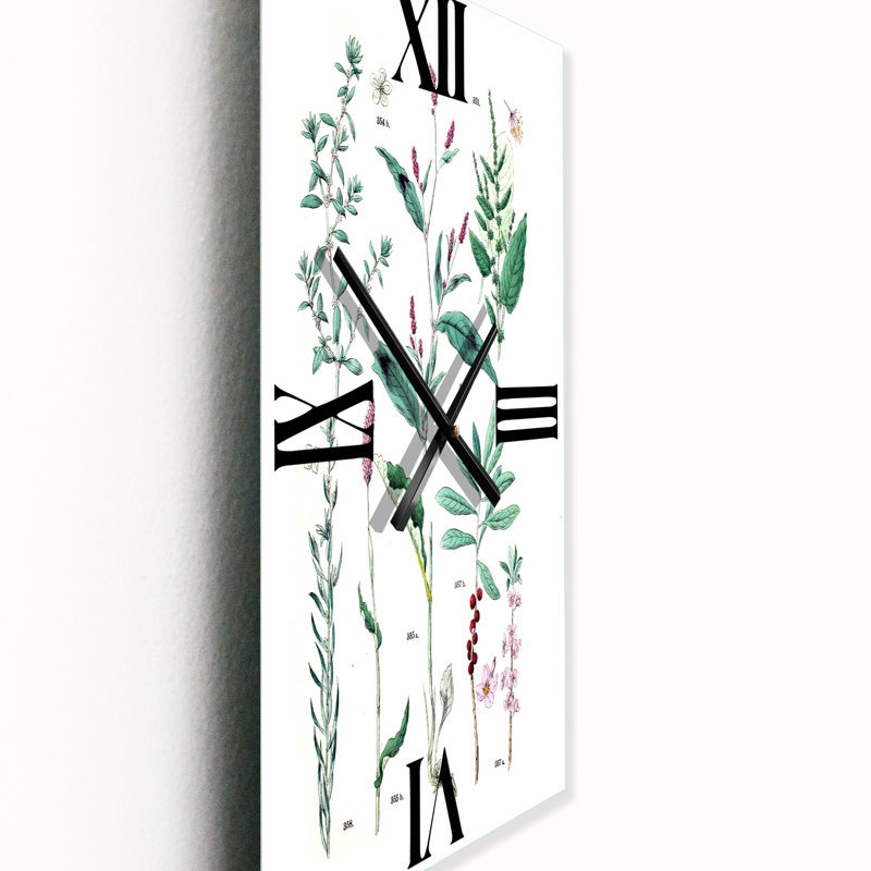 Horloge murale Plants, Grand