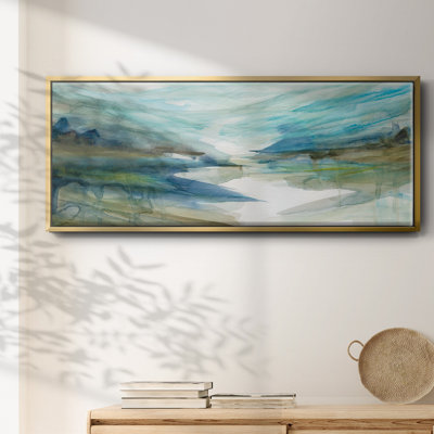 Spring Reflection II- Framed Canvas