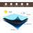 Round Patio Furniture Covers, 100% Waterproof Outdoor Table Chair Set Covers