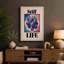 Still Life in Jewels Modern - Wrapped Canvas-1373907596-1373907571