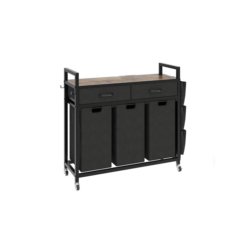 Metal Laundry Cart