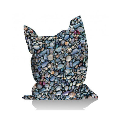 Fauteuil à billes de jardin Original, polyester hydrofuge, 70,9 x 55,1 x 11,8 pouces | Rempli de particules de styromousse et d'éponge 100% perles originales | Parfait pour la détente en plein air, design durable et élégant