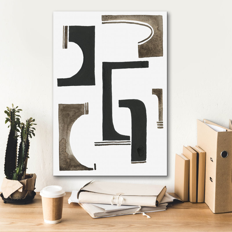 «Midway I» par Regina Moore, H 26 po x l 18 po x P 0,75 po