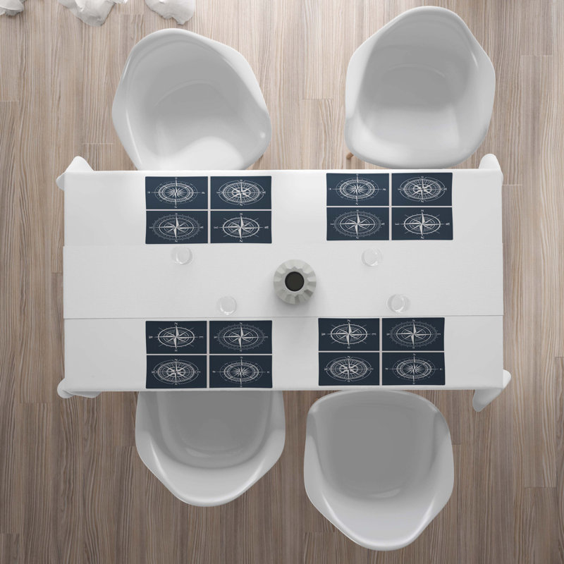 Polyester Abstract Rectangle Placemat