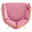 Chaise avec accoudoirs en velours et structure métallique